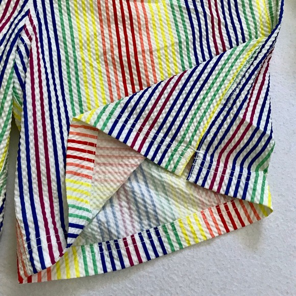 Lands' End NWT Seersucker Volley Swim Trunk Men Various - Picture 5 of 15